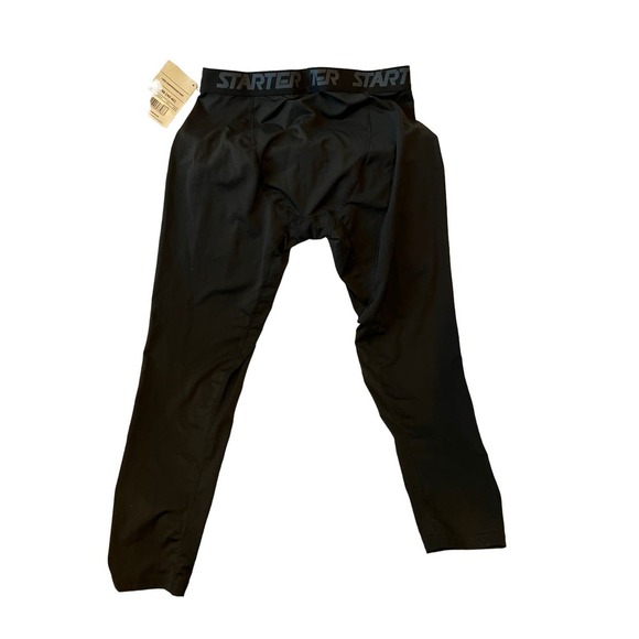 Starter Black Core Compression Pant Mens XL - Picture 2 of 4
